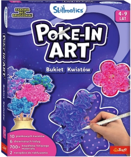 Skillmatics Poke-In Art kytica kvetov