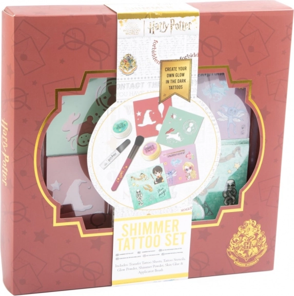 Súprava Tetovania Svietiace v Tme Harry Potter