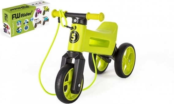 Odrážadlo Funny Wheels Rider SuperSport 2v1 s popruhom – Zelené