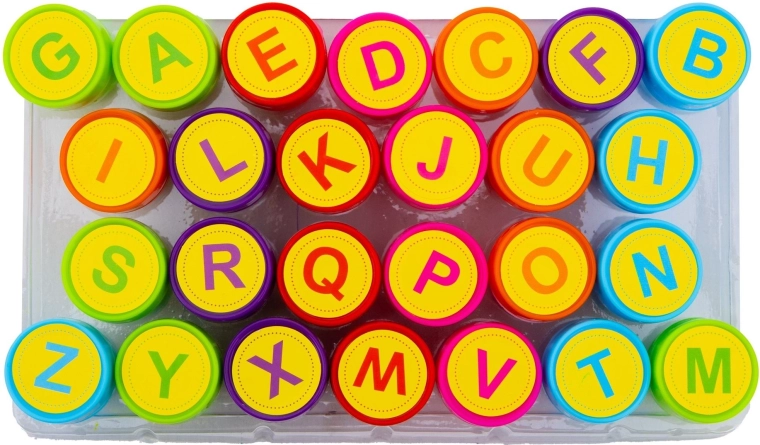 Astra voňavé pečiatky abeceda – 26 ks