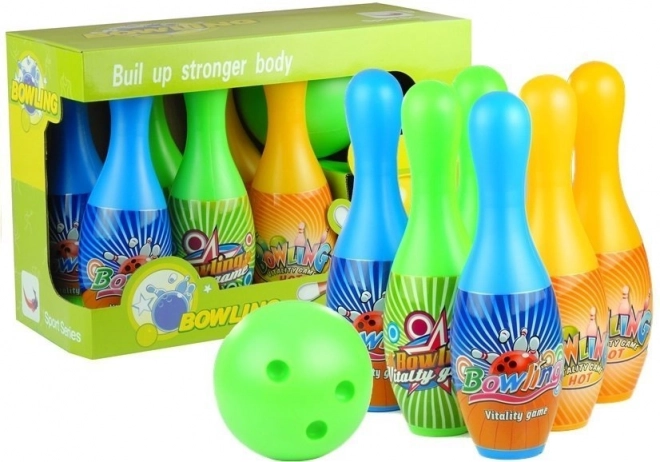 Súprava na bowling pre deti so 6 kolkami a guľou