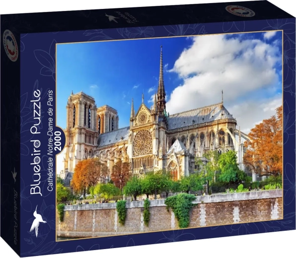 Bluebird puzzle Katedrála Notre-Dame v Paríži, 2000 dielikov
