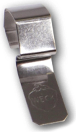 Kovové spony k viečkam WECK, 10 ks