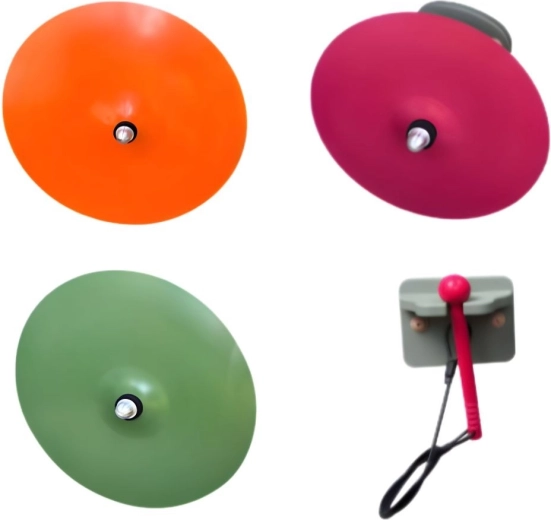 Masterkidz vonkajšie perkusné činely pre dosku STEM