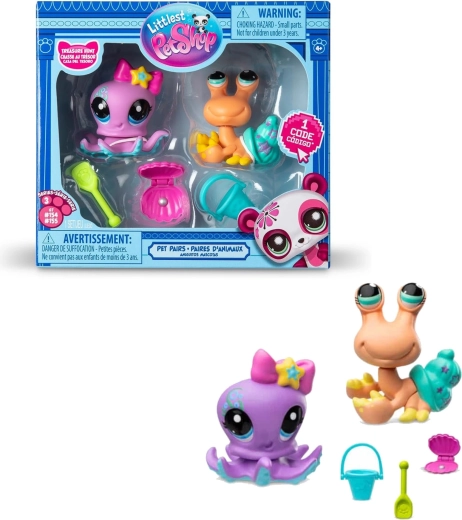 Littlest Pet Shop Hľadanie pokladu figúrky a doplnky