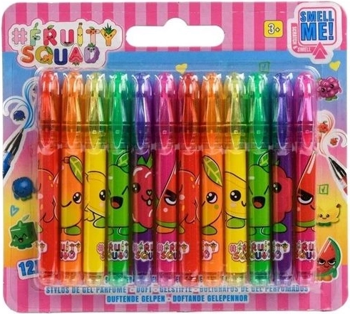 Fruity Squad voňavá sada mini gélových pier (12 ks)