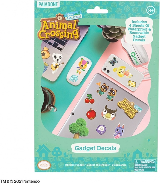 Samolepky s motívom Animal Crossing