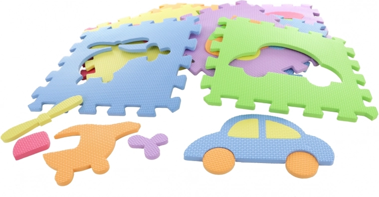 Zábavné vkladacie puzzle