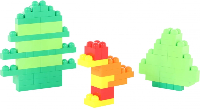 Kreatívne stavanie so stromami a zvieratkami