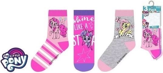 Sada ponožiek My Little Pony (3 páry)