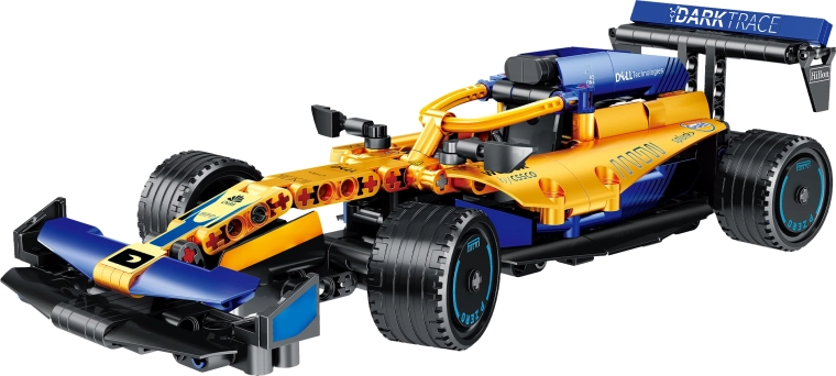 Stavebnica formule oranžová 27 cm - 1 kus