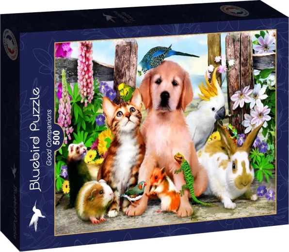 Puzzle Bluebird Dobří společníci 500 dielikov