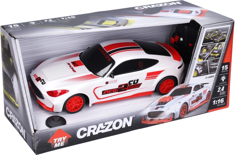 RC auto ACE 2 meniace sa na diaľkové ovládanie 30 cm
