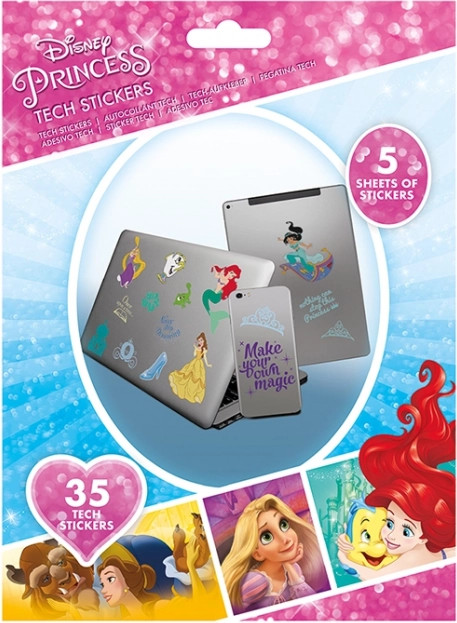 Sada technických samolepiek DISNEY princezné