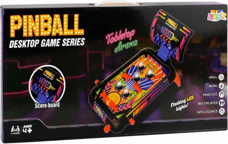 Arcade zážitok: LED svetlá, zvuky a hudba