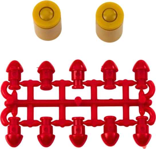 Mäkké plastové náboje pre bezpečnejšiu hru