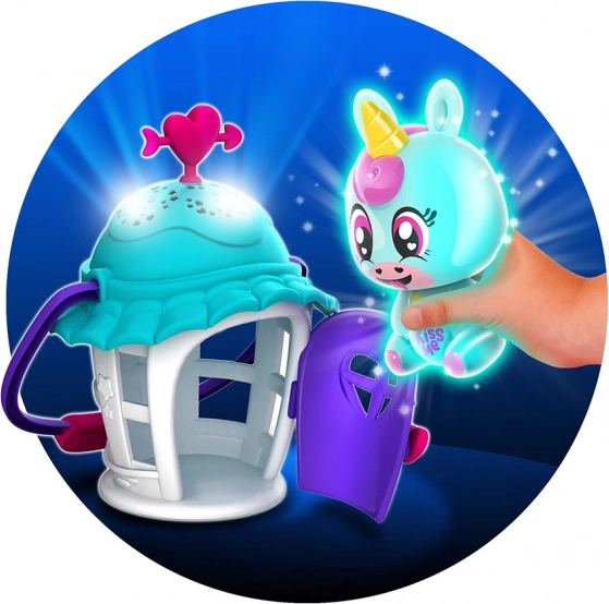 Svietiaci domček s jednorožcom Lumiluvs