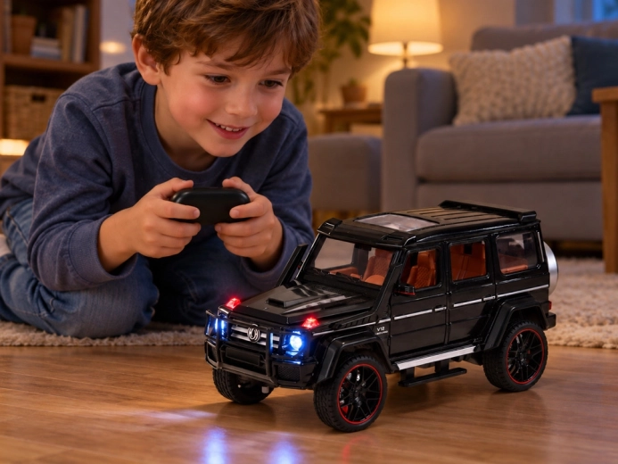 LED svetlá a dymový efekt