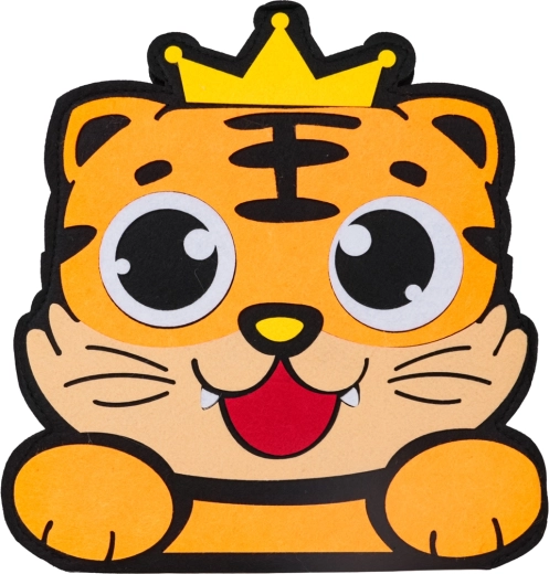 Roztomilý motív leva a živé farby