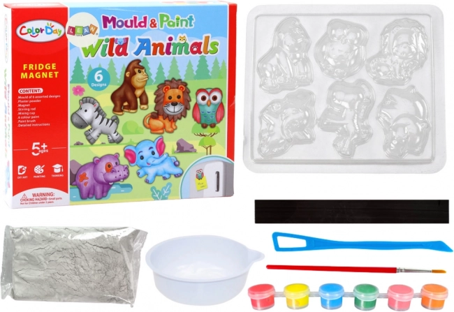 Kreatívna sada pre výrobu magnetov Zvieratká