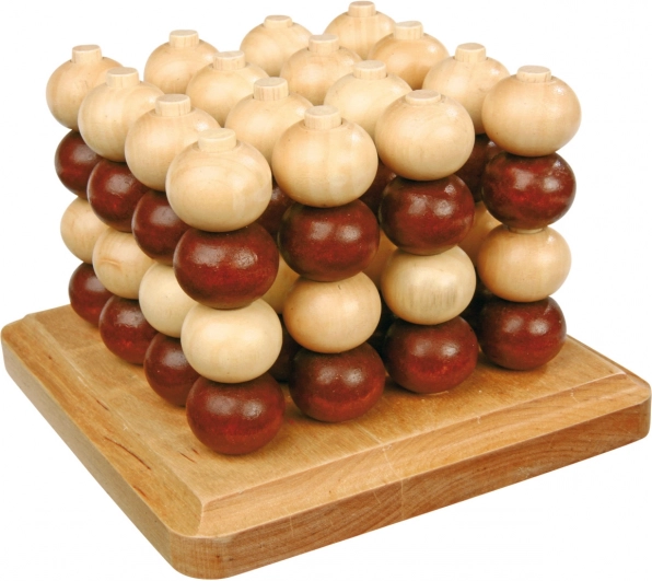 Small Foot drevené piškvorky 3D