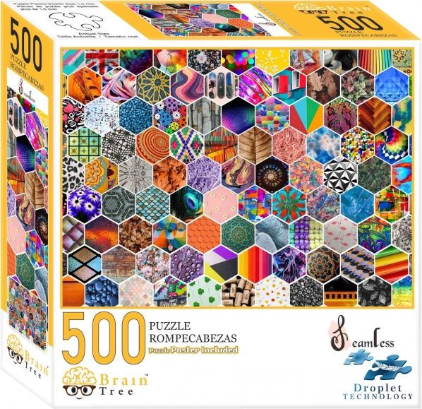 Puzzle obrázkové dlaždice 500 dielikov Brain Tree