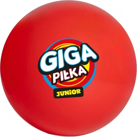 Gigapilka junior - veľká červená nafukovacia lopta pre deti