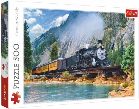 Puzzle Horský Vlak 500 Dielikov Trefl