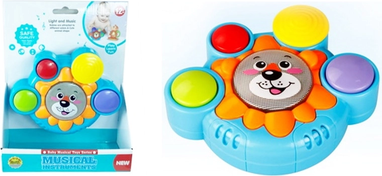 Detský interaktívny bubienok s levom