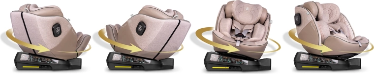 Otočná základňa 360° pre ľahký prístup