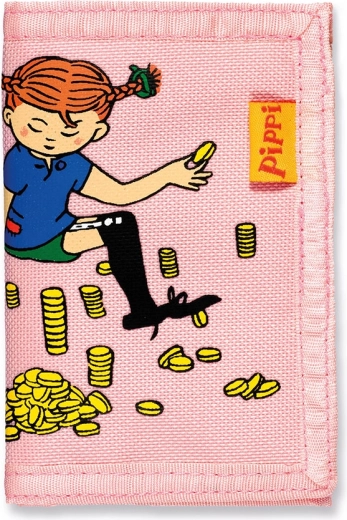 Ružová detská peňaženka Pippi