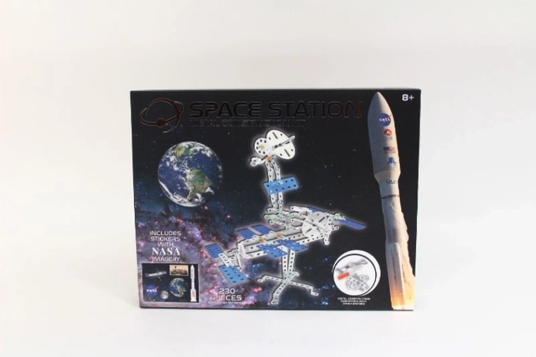 NASA kovová vesmírna stanica – stavebnica 230 dielov