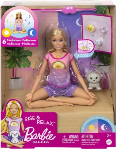 Barbie wellness meditačná bábika so zvukmi