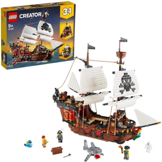 LEGO Creator 31109 Pirátska loď