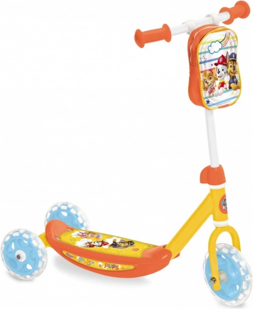 Trojkolesová kolobežka PAW PATROL s prednou taškou