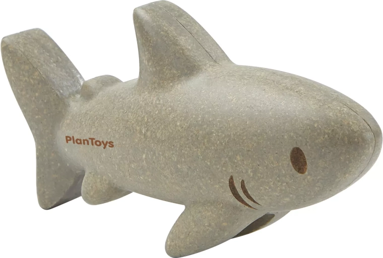 PlanToys drevená figúrka žraloka