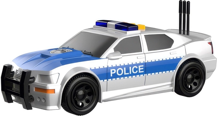 Policajné auto so svetelnými a zvukovými efektmi 15,5 cm