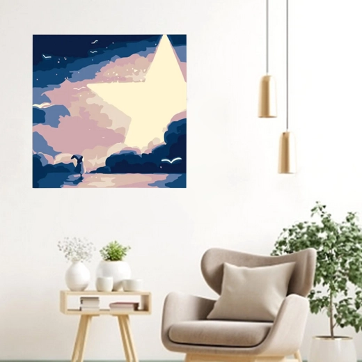 Relax a dekorácia v jednom: motív hviezdy