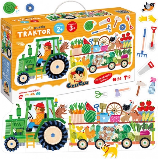 Moto Puzzle Traktor