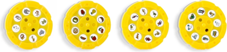 32 obrázkov na 4 výmenných kotúčoch