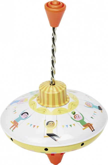 Kovová káča malá VILAC – biela