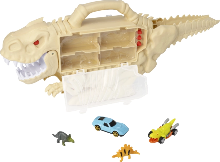 Úložný kufrík v tvare dinosaura