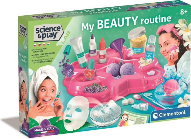 Kozmetické štúdio – vedecké laboratórium CLEMENTONI SCIENCE&PLAY