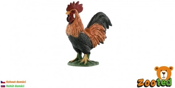 Plastová figúrka kohúta 5cm