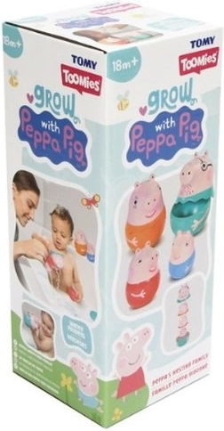 Tomy Peppa Pig matrioška – Peppina rodinka do vane
