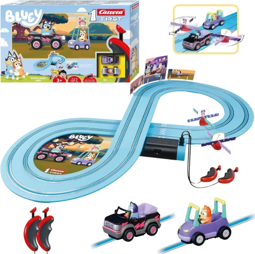 Carrera FIRST Bluey a Bingo pretekárska dráha 2,4 m