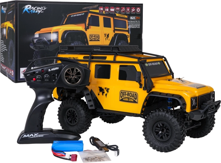 Terénne RC auto Climbing beast 4x4 1:10 pieskové