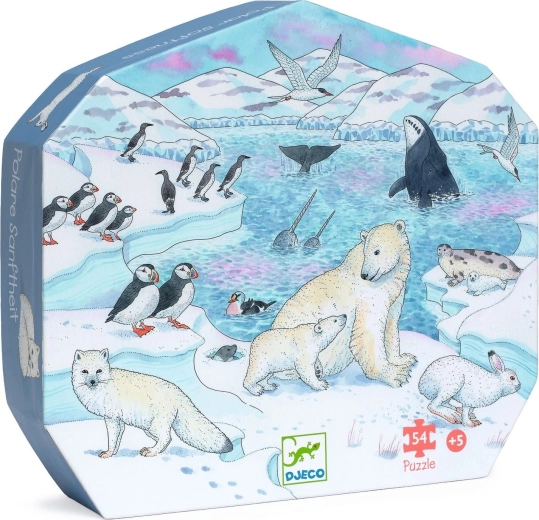 Puzzle Djeco Antarktída 54 dielikov