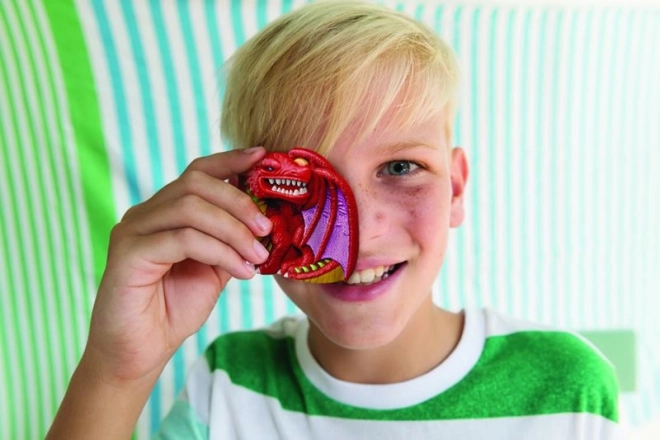 Sada na výrobu a maľovanie drakov