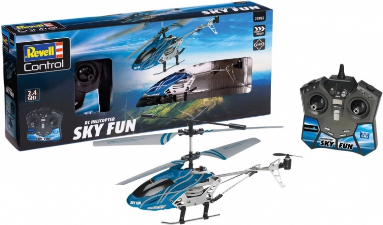 Zábavný diaľkovo ovládaný vrtuľník Sky Fun